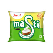Amul Masti Pouch Curd (390 gm)